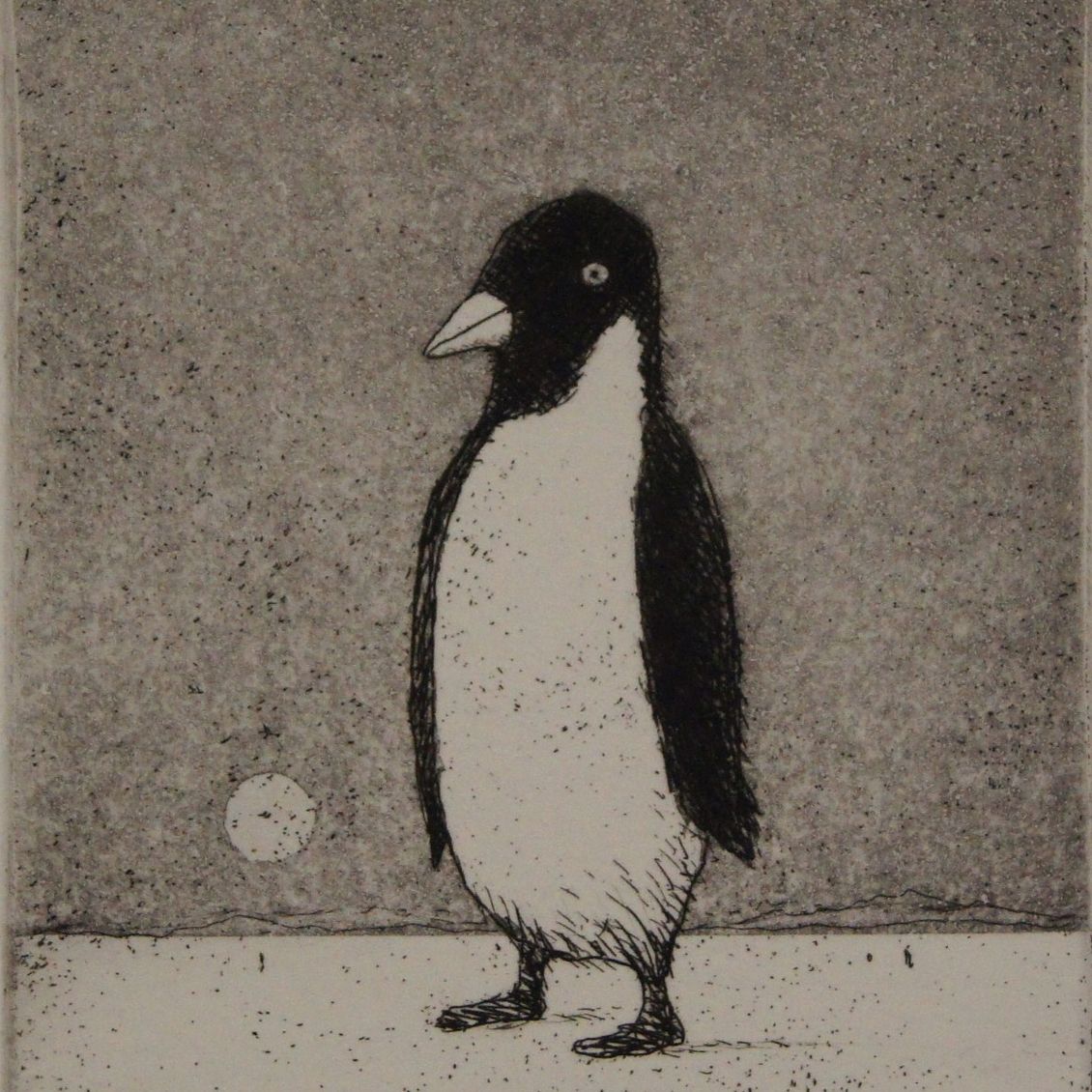 Hyrske Hannu " Naturisti" etsaus/akvatinta 7,5 x 6 cm 100 € tai 10 €/kk