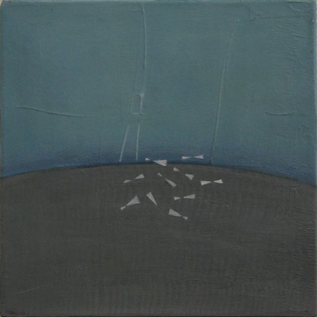 Ruhcti-Kovero Helena Ylös ja korkealle, sekatekniikka 30 x 30 cm 500 € tai 20 €/kk